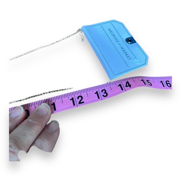 Melrose and Market Gold Tone Tassel Long Necklace with Neutral Color Beading - Picture 10 of 11